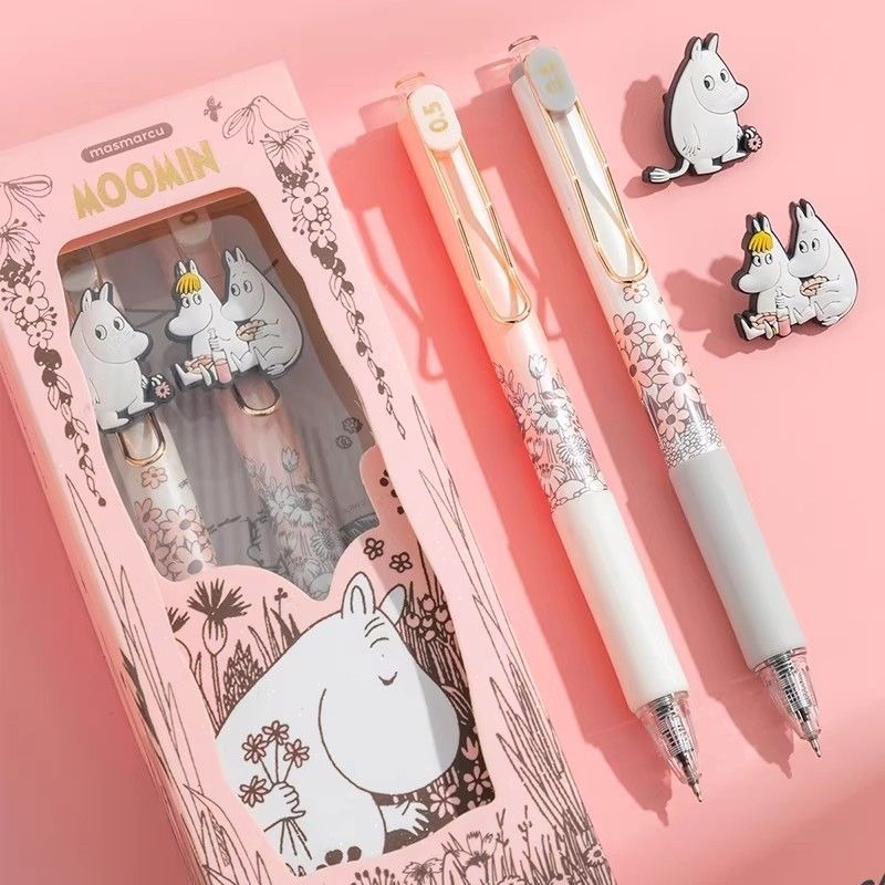 Stationery Supplier - Moomin Cute Retractable Gel Pens 0.5mm