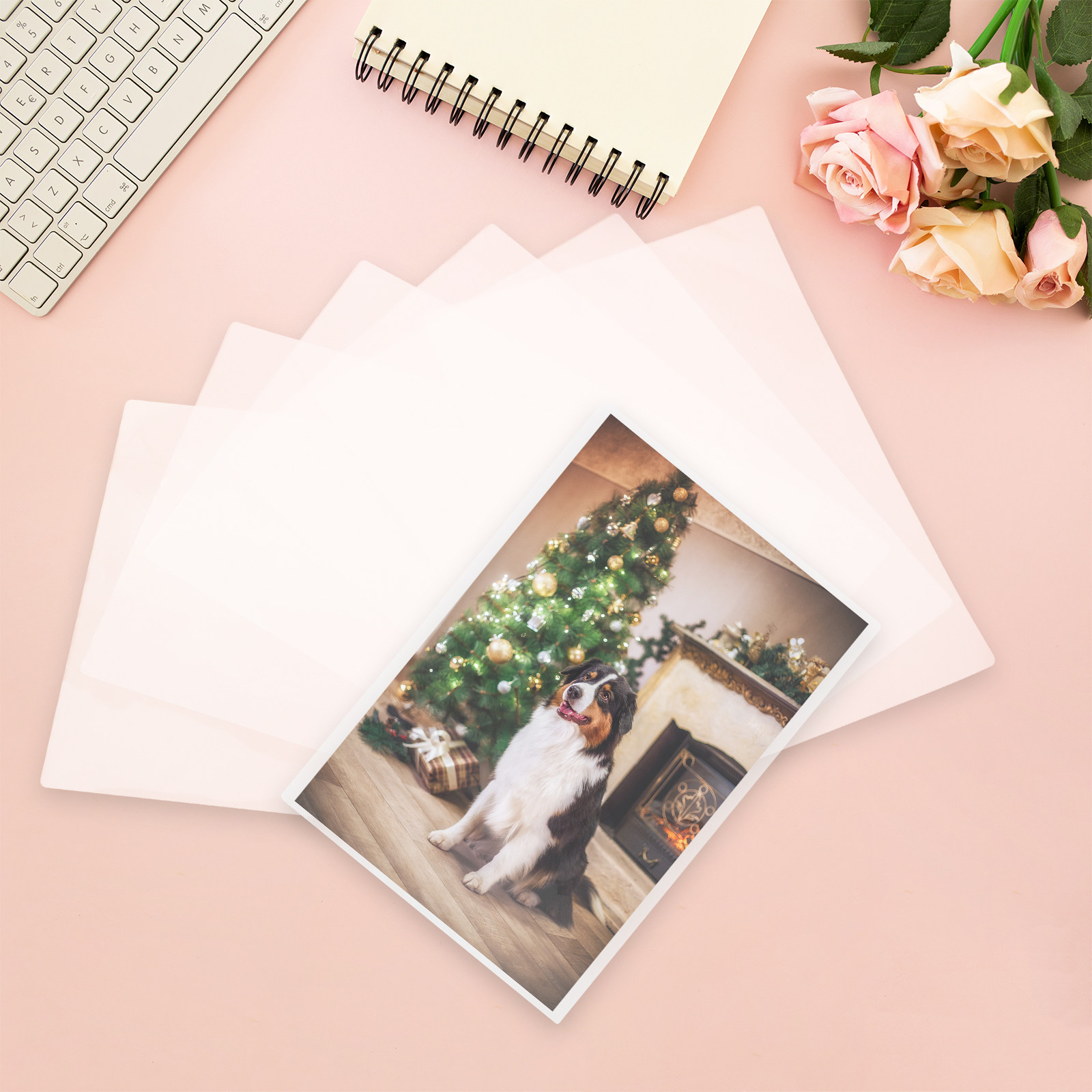 Document Laminator Pouch - 100Pcs Laminating Pouches for Photos Documents