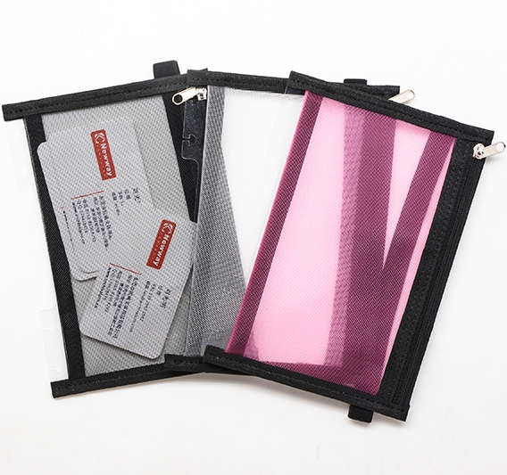 Portfolio Folder Zip - A5 Notepad Cover Zipper Bag Pp