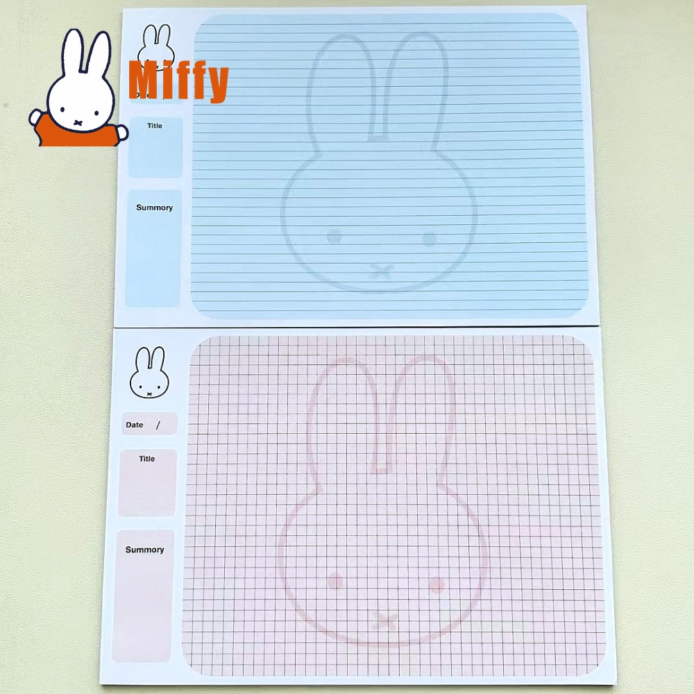 Office Supply Office Stationery Items - Kawaii Miffy Memo Pad Cute Rabbit