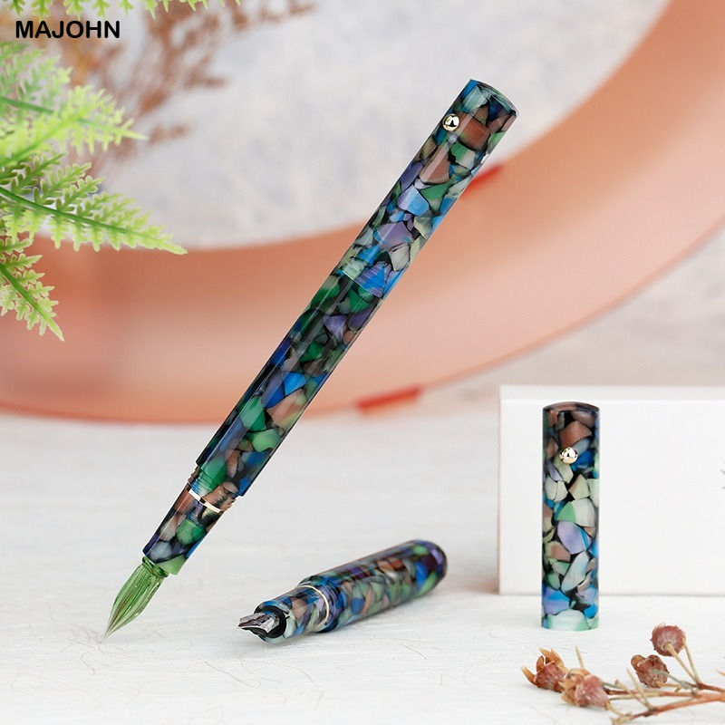 Fountain Pen Ink - MAJOHN N8 Resin Glass Dip Pen