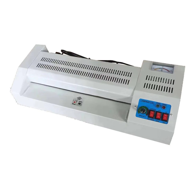 Document Laminator Pouch - Desktop A3 Hot Cold Pouch Laminator