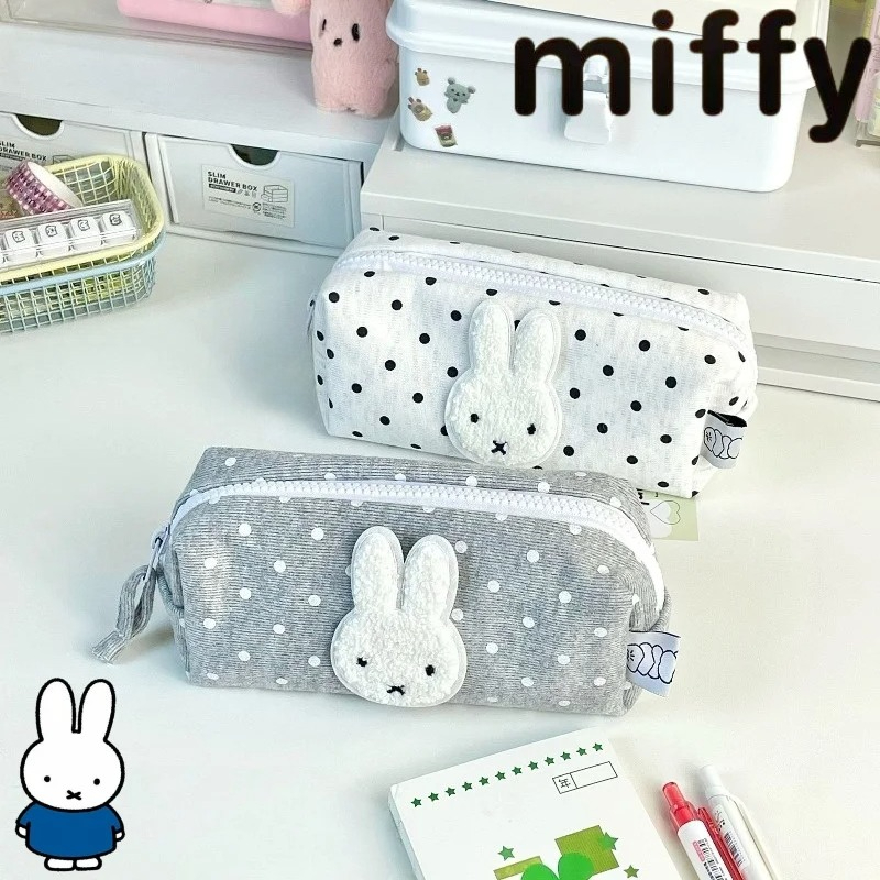 Miffy rabbit cute creative car - Pencil Case Large ulasan dan harga