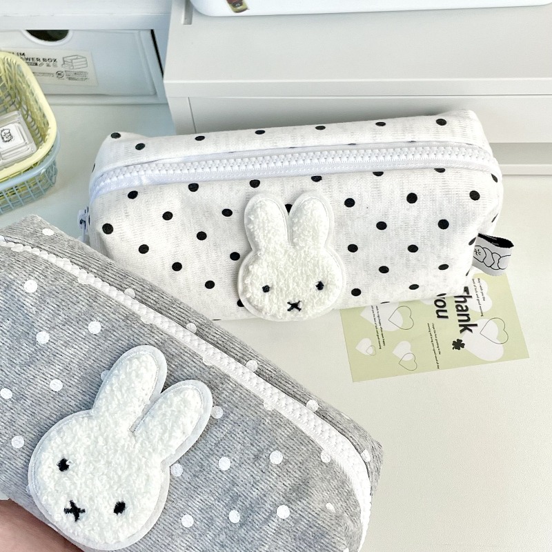 Miffy rabbit cute creative car - Pencil Case Large ulasan dan harga
