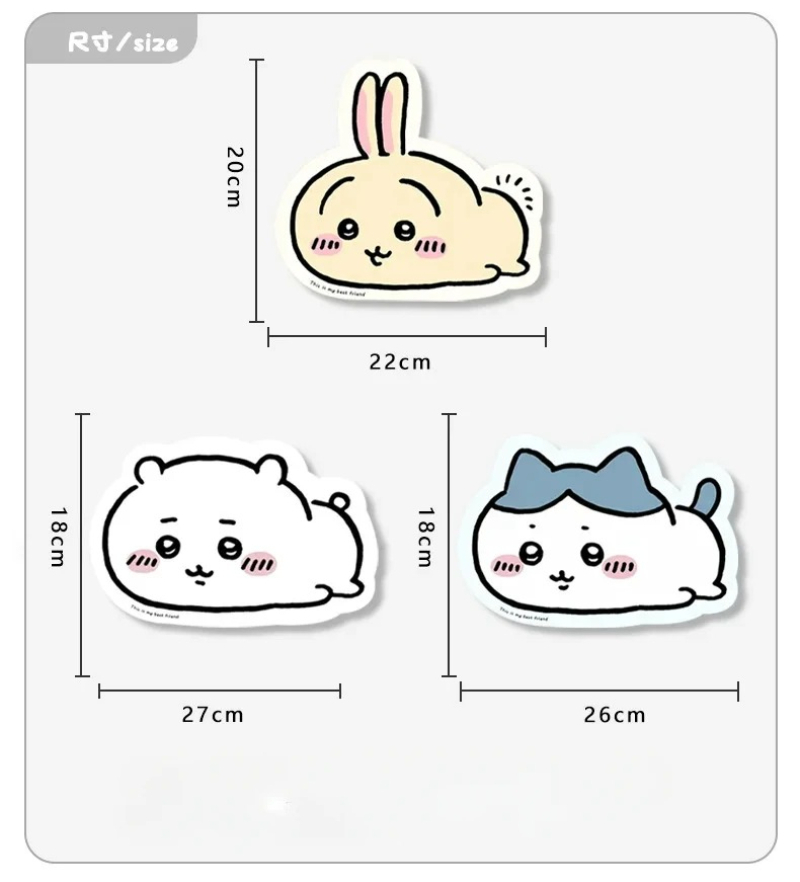 Chiikawa Cartoon Jiyi Usagi Ha - Office Supply Office Stationery Items ulasan dan harga