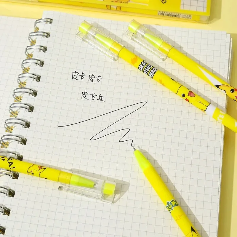 12Pcs Pokemon Pikachu Erasable - Office Supply Office Stationery Items ulasan dan harga
