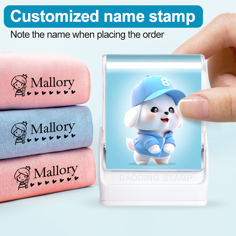 Personalized Baby Clothes Stam - Self Inking Stamp ulasan dan harga