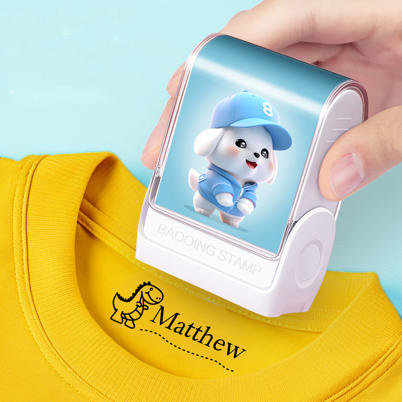 Personalized Baby Clothes Stam - Self Inking Stamp ulasan dan harga