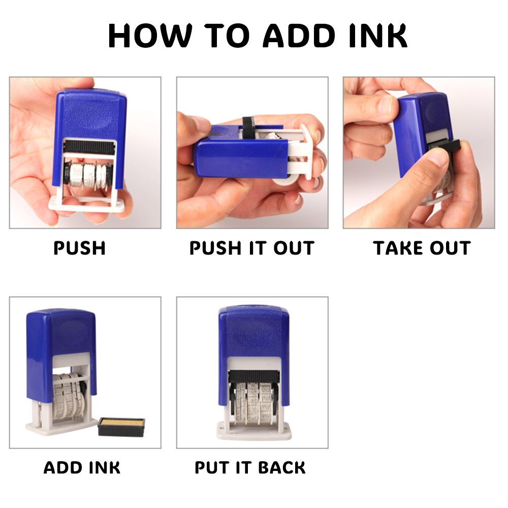 Self-inking Date Stamp for Pap - Self Inking Stamp ulasan dan harga