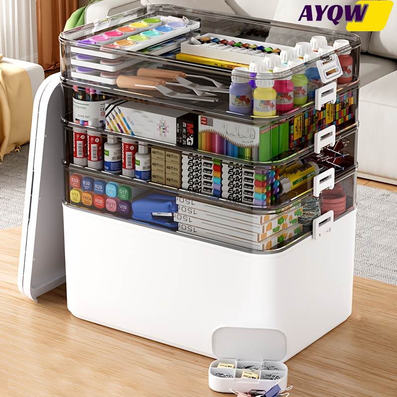 Multifunctional Multi-Layer St - Stationery Supplier ulasan dan harga