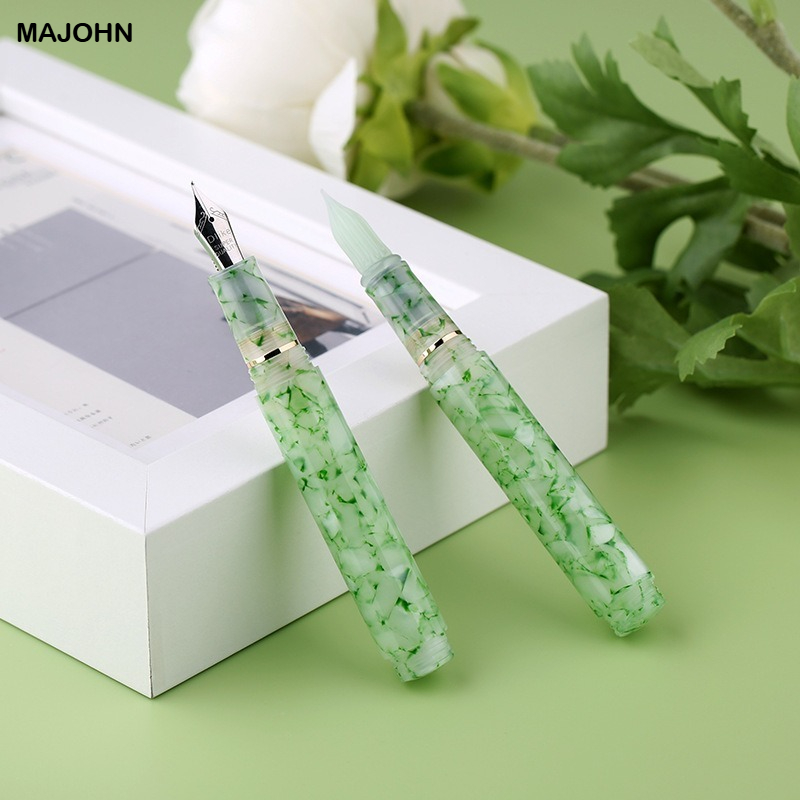 MAJOHN N8 Resin Glass Dip Pen  - Fountain Pen Ink ulasan dan harga