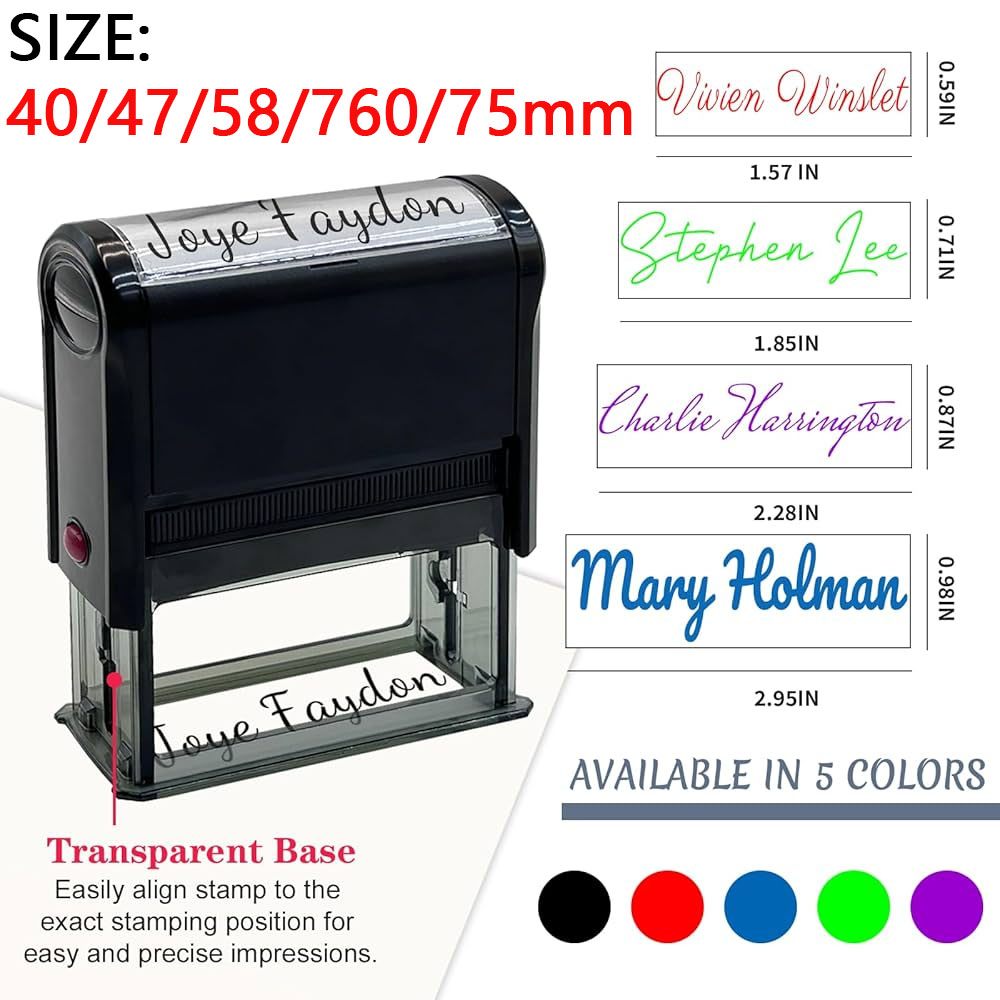 Custom Self-Inking Stamp DIY R - Self Inking Stamp ulasan dan harga
