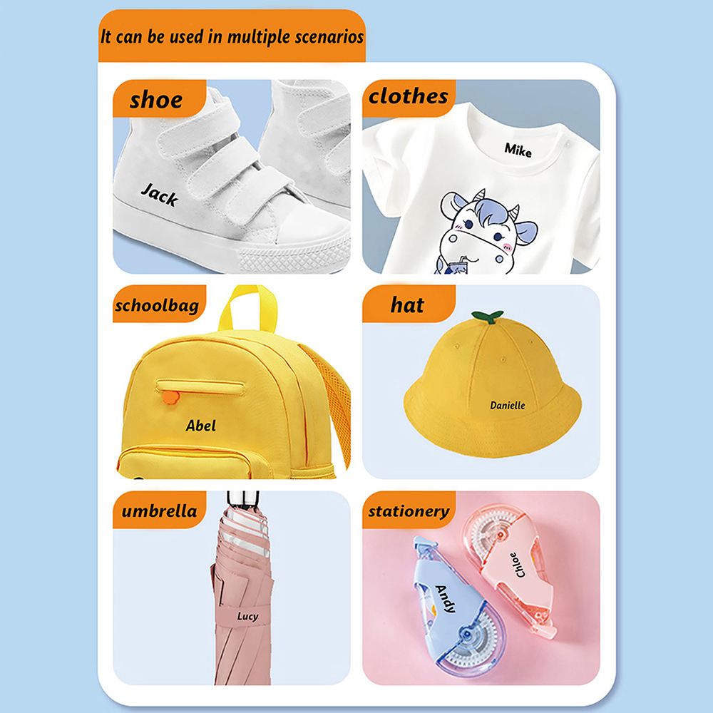 Personalized Custom Kids Name  - Self Inking Stamp ulasan dan harga