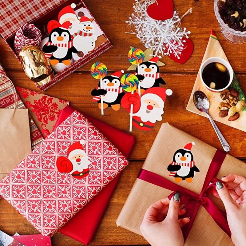 Christmas Lollipop Paper Cards - Cardstock Paper Pack ulasan dan harga