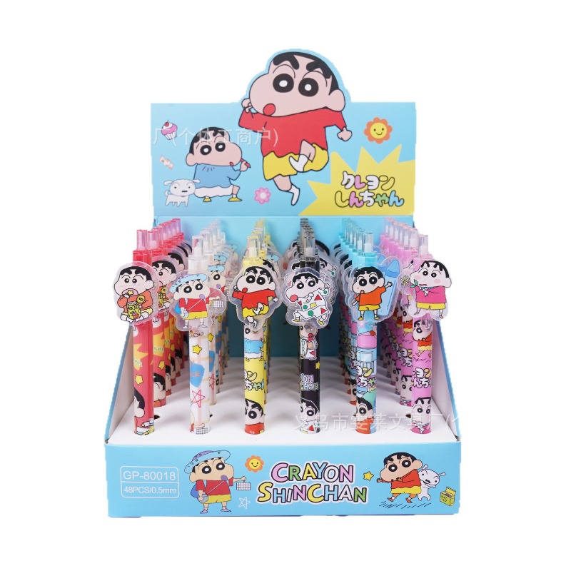 48pcs/box Crayon Shinchan Poin - Fountain Pen Ink ulasan dan harga