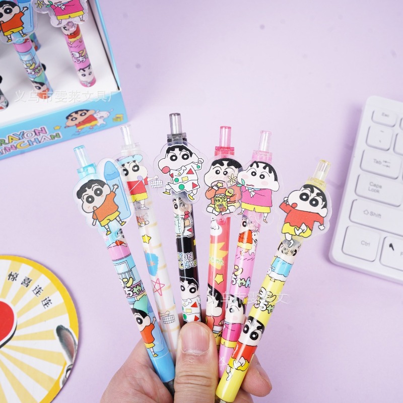 48pcs/box Crayon Shinchan Poin - Fountain Pen Ink ulasan dan harga