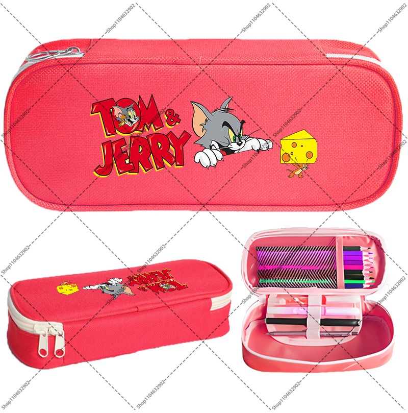 Tom and Jerry Cute Pencil Case - Pencil Case Large ulasan dan harga