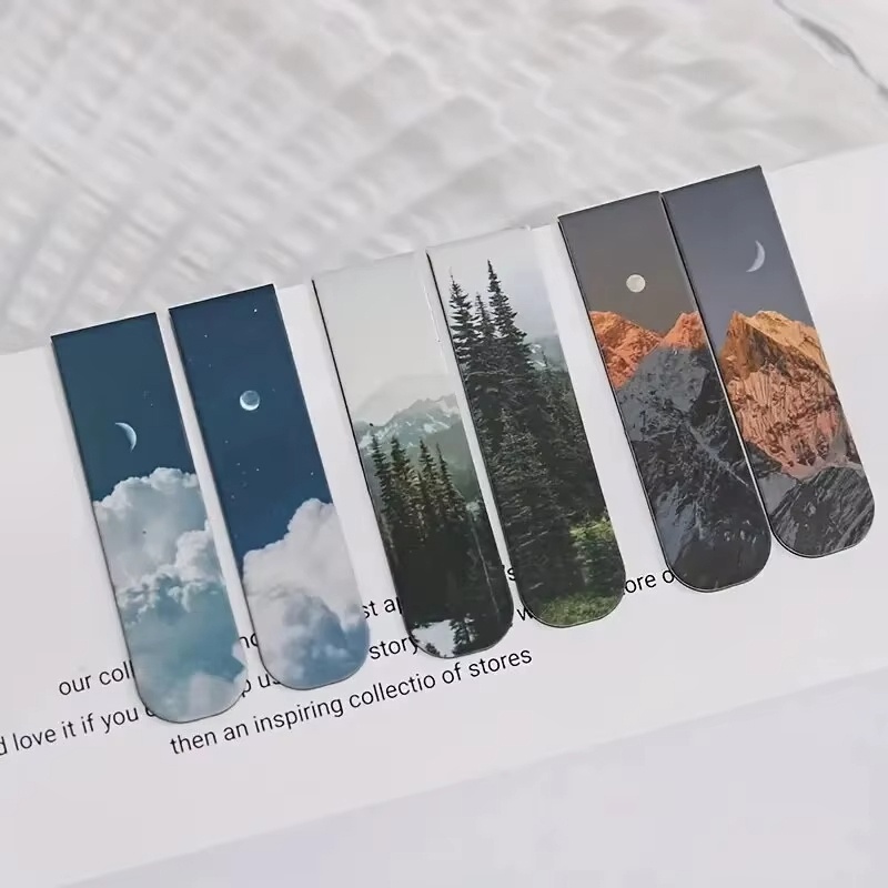 2pcs Fantasy Landscape Bookmar - Office Supply Office Stationery Items ulasan dan harga