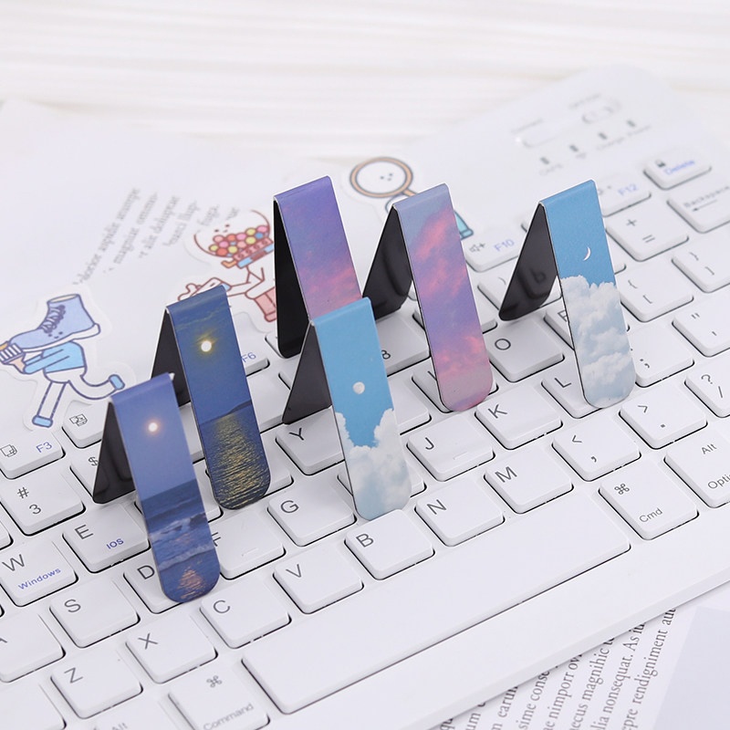2pcs Fantasy Landscape Bookmar - Office Supply Office Stationery Items ulasan dan harga