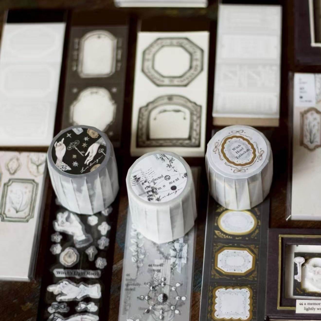 Loidesign Vintage Witch's Ligh - Washi Tape Set ulasan dan harga