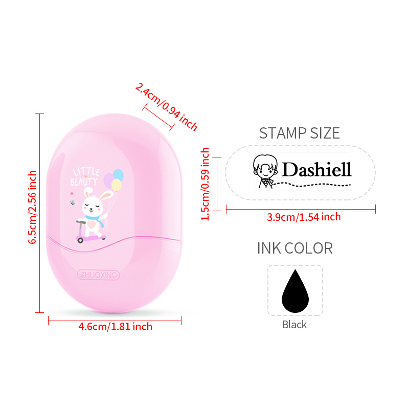 Personalized Student Name Stam - Self Inking Stamp ulasan dan harga