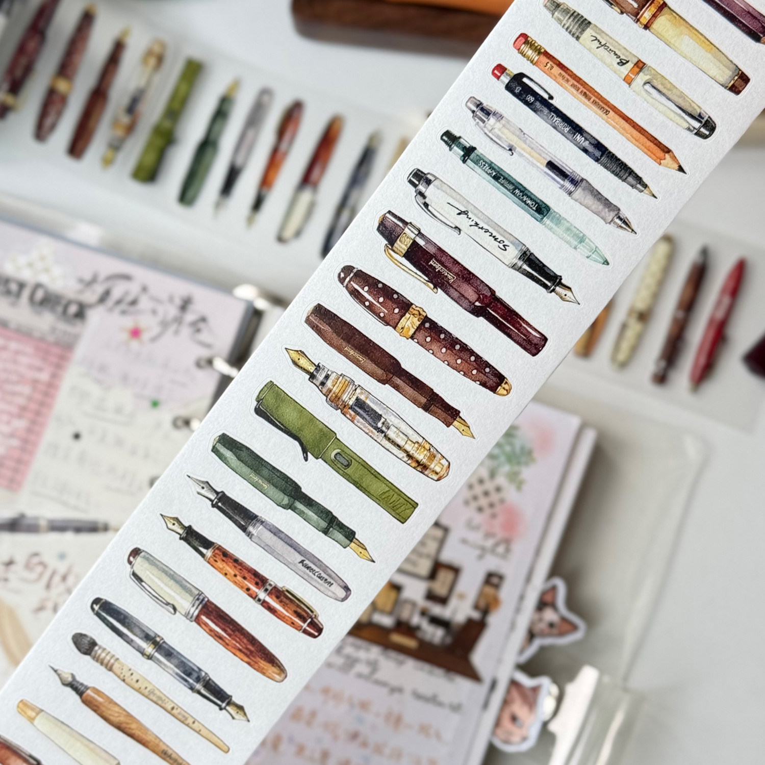DengDeng Studio Vintage Dreamy - Washi Tape Set ulasan dan harga