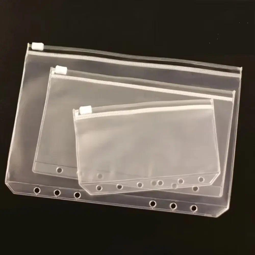 10Pcs  A5 A6 A7 Binder Pocket  - Portfolio Folder Zip ulasan dan harga