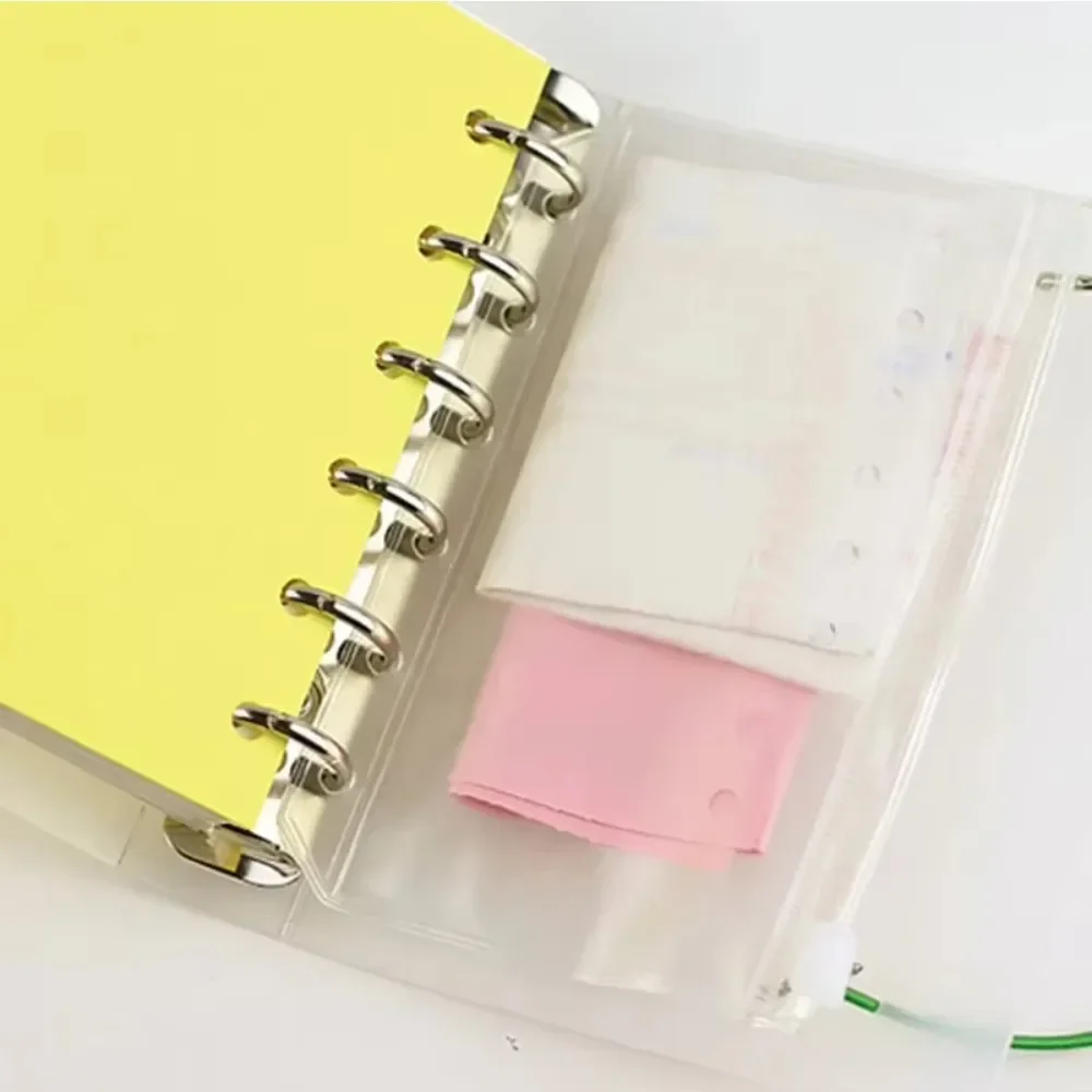 10Pcs  A5 A6 A7 Binder Pocket  - Portfolio Folder Zip ulasan dan harga
