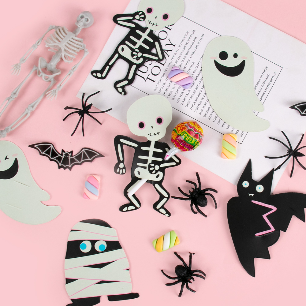 30pcs Halloween Lollipop Paper - Cardstock Paper Pack ulasan dan harga