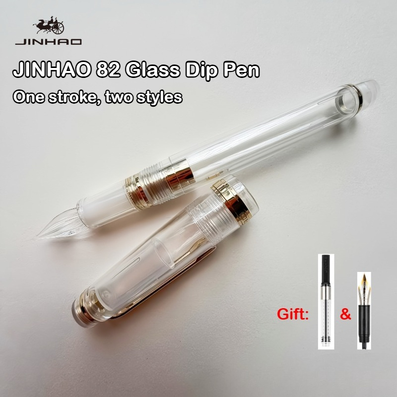 JINHAO 82 Glass Dip Pens One S - Fountain Pen Ink ulasan dan harga