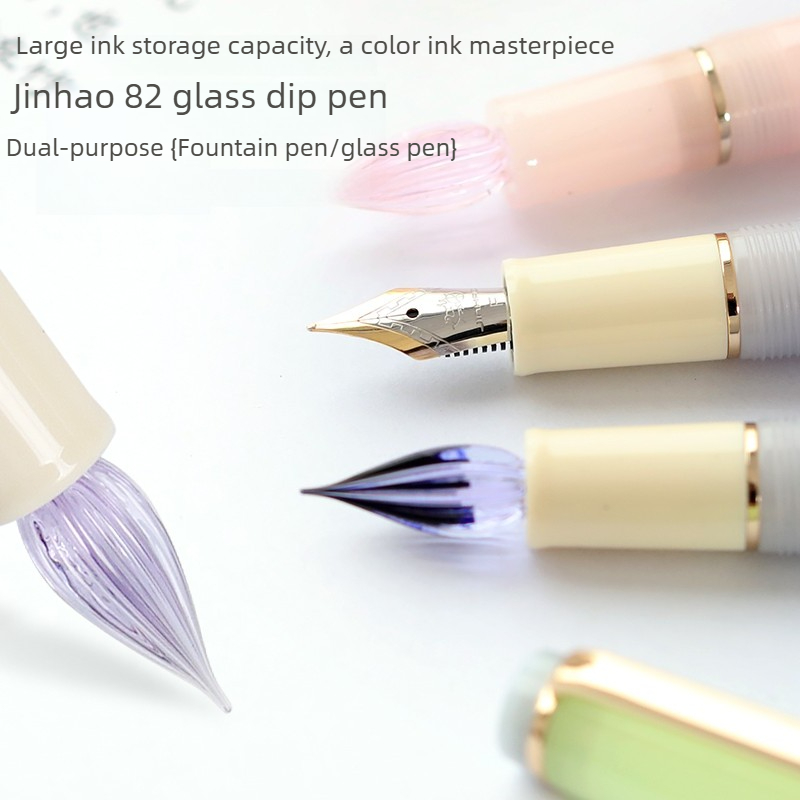 JINHAO 82 Glass Dip Pens One S - Fountain Pen Ink ulasan dan harga