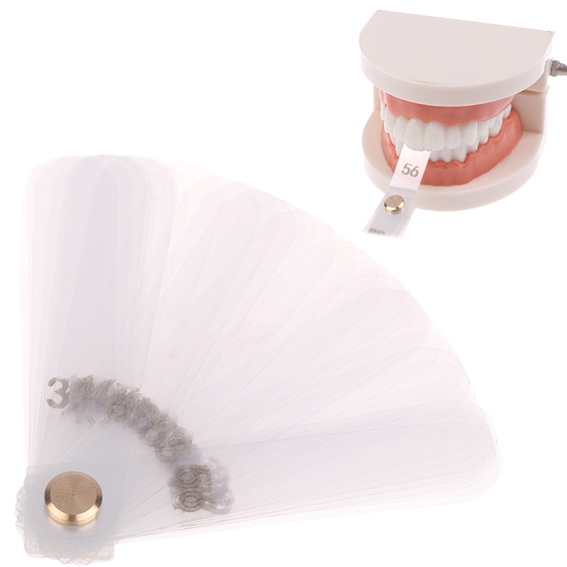 /ACR/Dental Interproximal Redu - Ruler Set Transparent ulasan dan harga