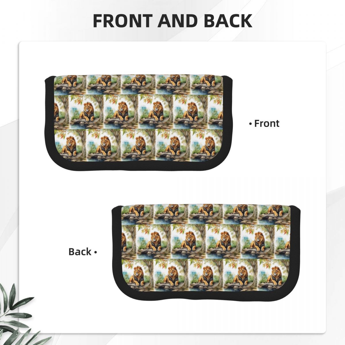A Lion In A Forest Pencil Case - Lion Stationery & Office Supply(Kunshan)Co.Ltd ulasan dan harga