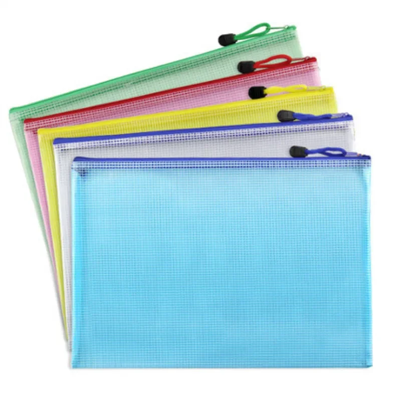 1PCS Stationery Storage Folder - Portfolio Folder Zip ulasan dan harga