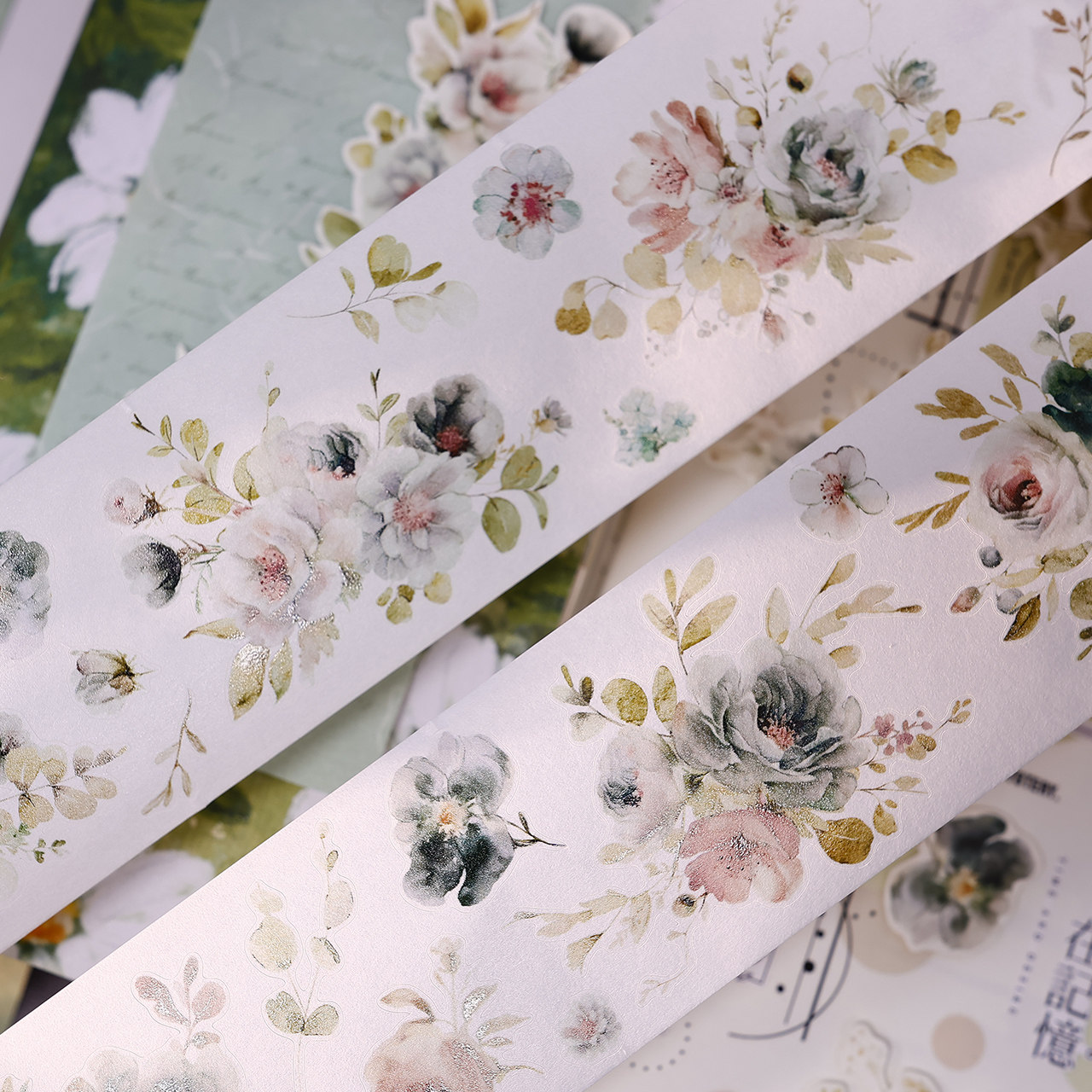 XiaoBaiJia Studio Vintage Soft - Washi Tape Set ulasan dan harga