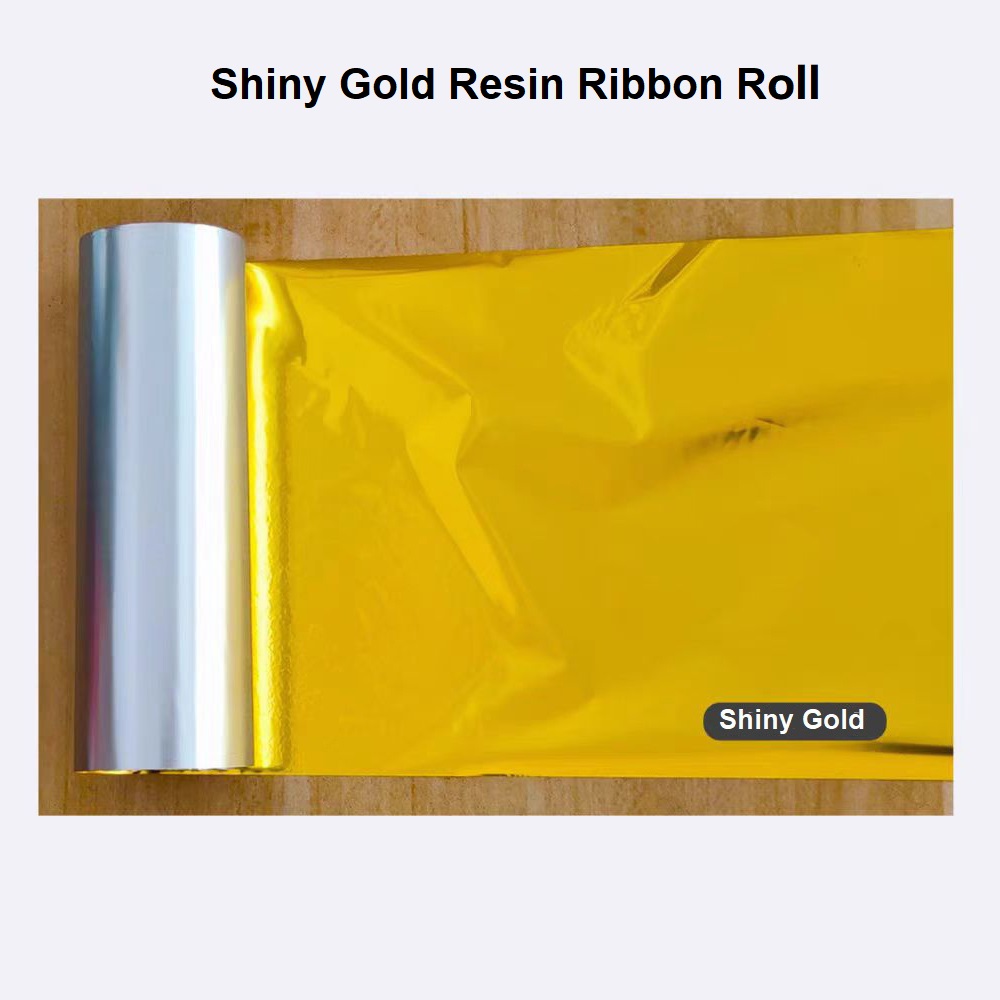 Bright Gold Foil Resin Ribbon  - Self Inking Stamp ulasan dan harga