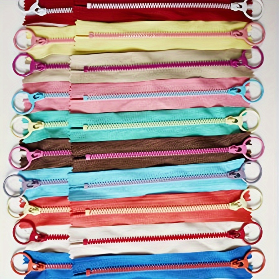 10pcs15cm-30cm mixed resin zip - Portfolio Folder Zip ulasan dan harga
