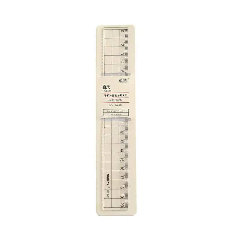 1Pcs Simple15cm 18cm 20cm Tran - Ruler Set Transparent ulasan dan harga