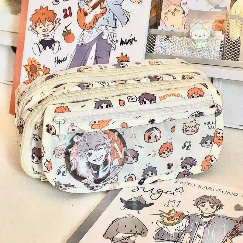 Anime Haikyuu!! Pain Pouch Kaw - Stationery Supplier ulasan dan harga
