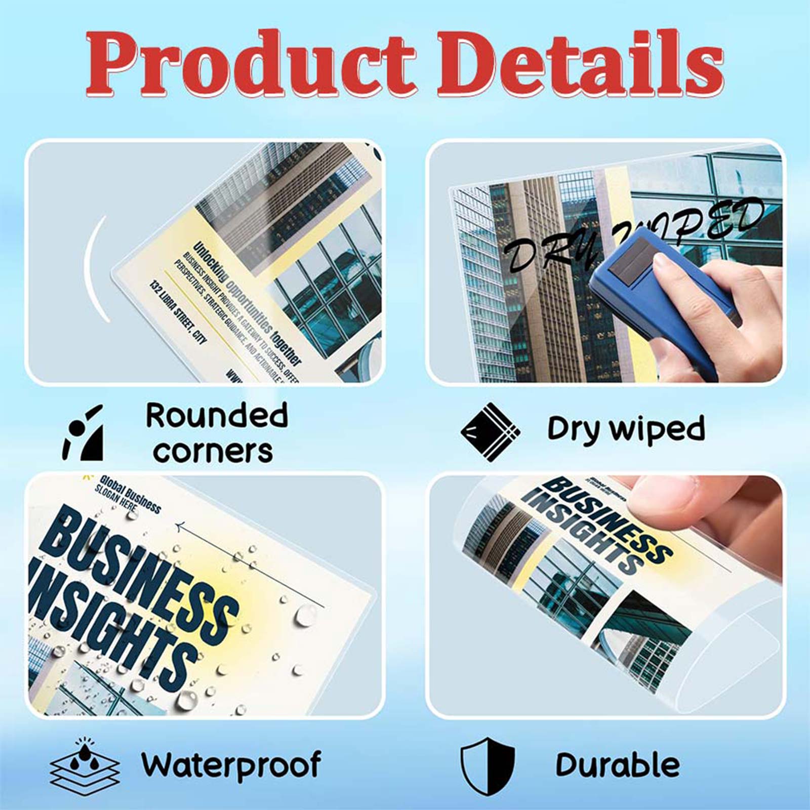 100 Sheets 4.3×6.3in Thermal L - Document Laminator Pouch ulasan dan harga