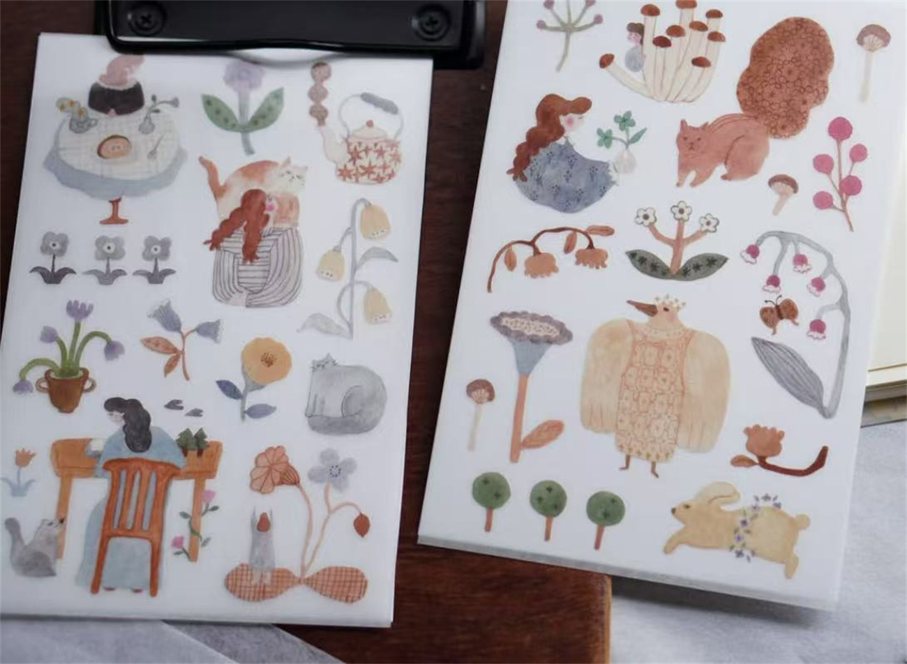 1 Loop Ivy Snow Vintage A Love - Washi Tape Set ulasan dan harga