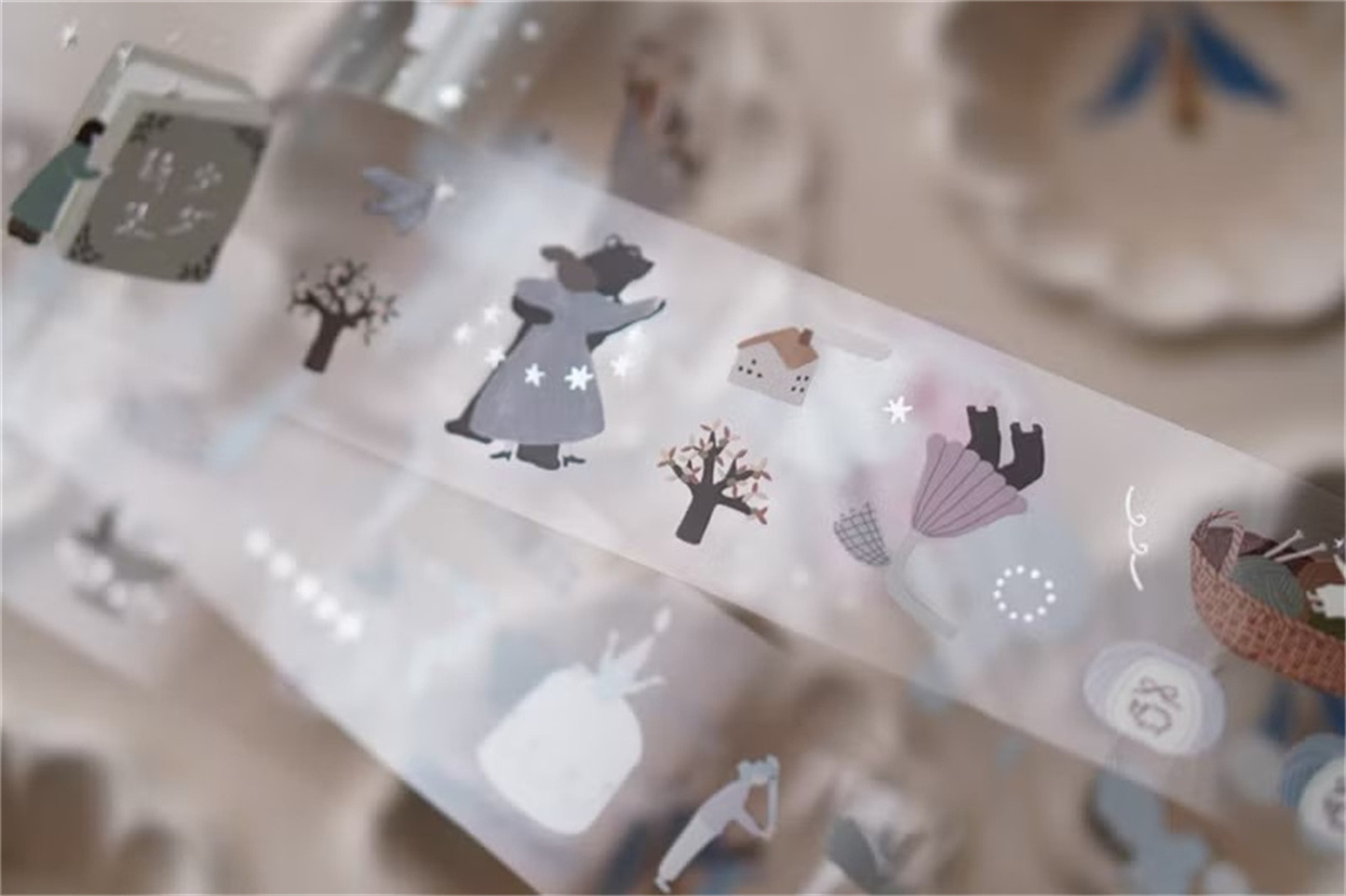 1 Loop Ivy Snow Vintage A Love - Washi Tape Set ulasan dan harga