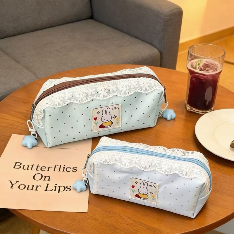 Minimalist Miffy Polka Dot Pen - Pencil Case Large ulasan dan harga