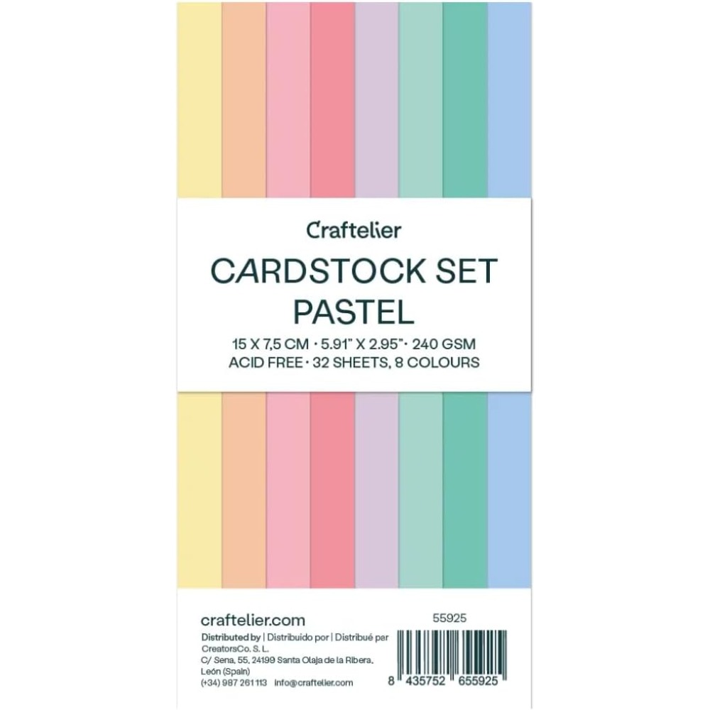 Pastel Cardstock Paper Pack fo - Cardstock Paper Pack ulasan dan harga