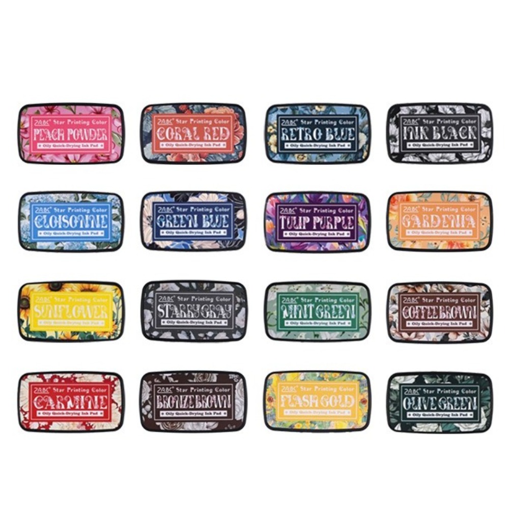 New Colorful Ink Pad Easy to U - Self Inking Stamp ulasan dan harga